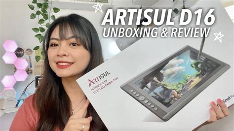 Artisul D16 SP1601 15.6in Pen Display for Windows & MacOS | Unboxing ...