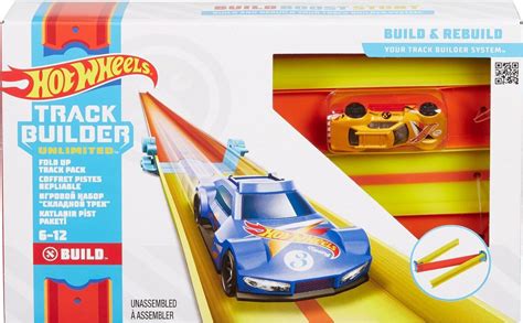 Игрушечный трек Mattel Hot Wheels Конструктор Трасс Подъемы и спуски купить в интернет