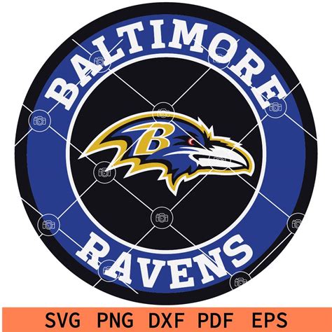 Baltimore Ravens Logo svg, Go Ravens SVG, Baltimore Ravens SVG, The ...