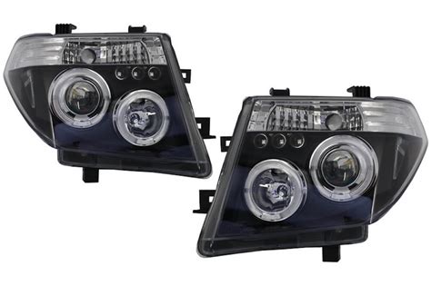 2x Phares Angel Eyes Nissan Navara Pathfinder 05 10