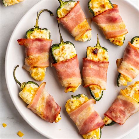 Air Fryer Bacon Wrapped Jalapeno Poppers Whole Kitchen Sink