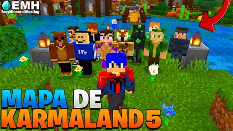 EL MEJOR MAPA De KARMALAND 5 V1 Para MINECRAFT PE BEDROCK EDITION