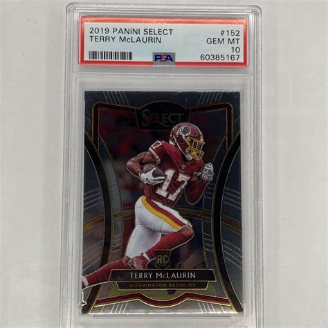 Terry Mclaurin Select Premier Level Price Guide Sports Card