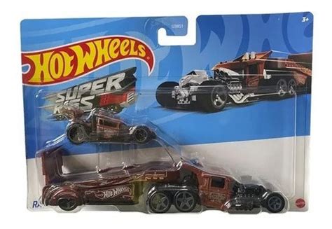 Caminhão Transportador Rat Rig Hot Wheels super Rigs MAGAZINE IKEDA