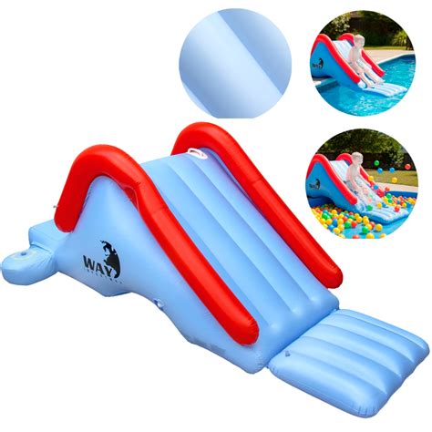 Escorregador Inflável Gigante - Escorregador Inflável Gigante Tobogã 180 cm para Piscina | Shopee Brasil