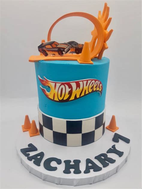 Hot Wheels Birthday Cake