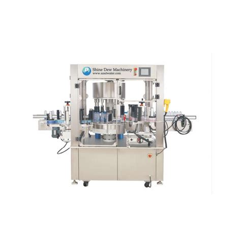 Opp Hot Melt Adhesive Glue Labeling Machine For Round Water Bottle Sleeve Shrink Bottle