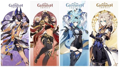 Genshin Impact 35 Banners List Dehya Mika And Rerun Characters
