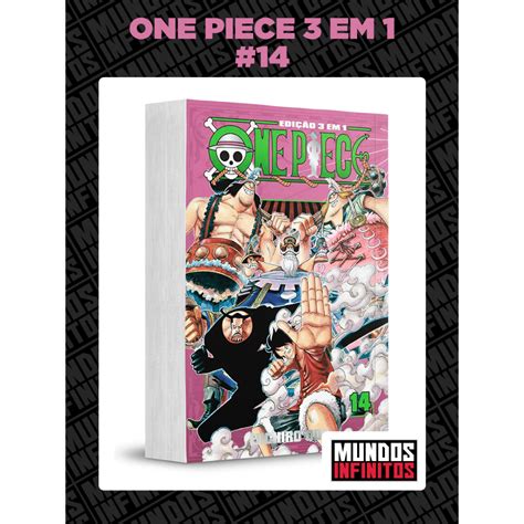 Mangá One Piece 3 Em 1 14 Editora Panini Novo Lacrado Shopee