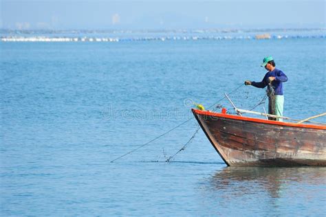 Fishermen Fishing On The Sea Editorial Photo Image Of Fish Marine