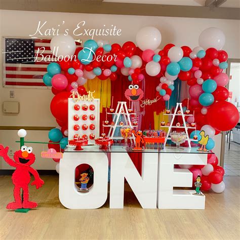 Elmo 1st Birthday Decoration