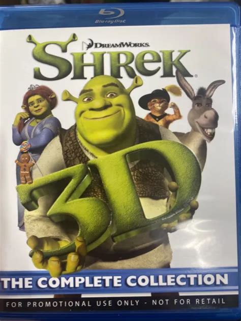 Shrek D The Complete Collection Blu Ray Set Blu Ray