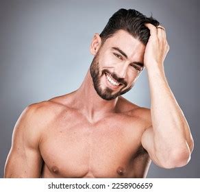 Happy Naked Man Scratching His Head Stock Photo 206156125 Shutterstock