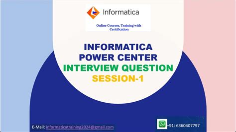 Informatica Mnc Interview Question Scenario Based Interview Question