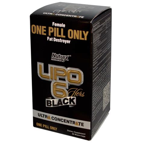 Спортивное питание Nutrex LIPO-6 Black Hers Ultra Concentrate - «эффект ...
