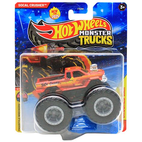 Đồ Chơi Mô Hình Siêu Xe Tải Quái Vật Monster Trucks Hot Wheels FYJ So FAHASA