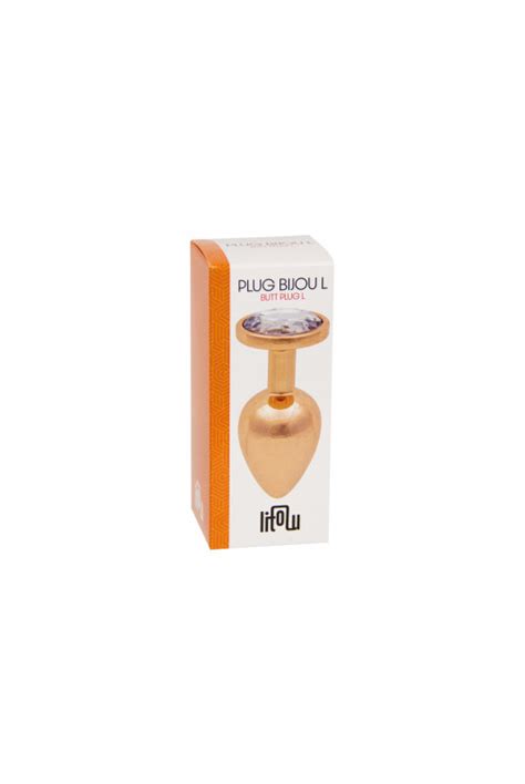 Plug Anal Bijou Rose Gold Taille L