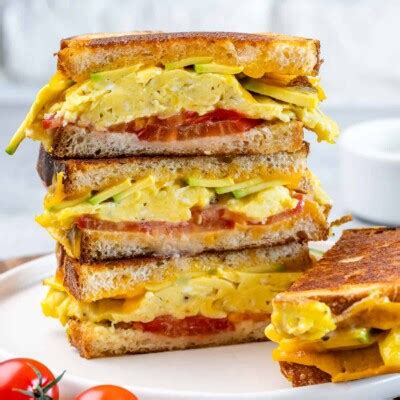 Breakfast Egg Sandwich - Healthy Fitness Meals