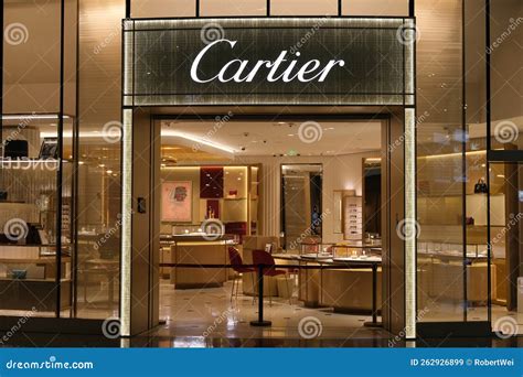 Cartier Retail Store Luxury Brand Editorial Stock Image Image Of Corporation Retail 262926899