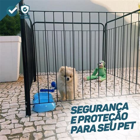 Cercadinho Cercado Pet X X Cm Para Cachorros E Filhotes Frete Gr Tis