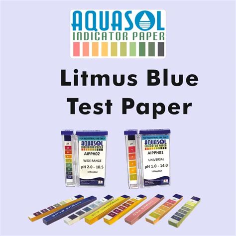 Litmus Blue Test Paper