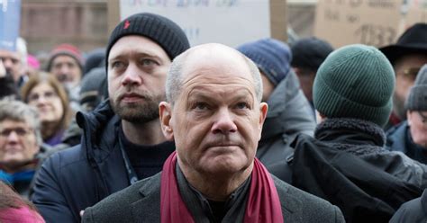 Scholz Demos Gegen Rechts Starkes Zeichen F R Demokratie