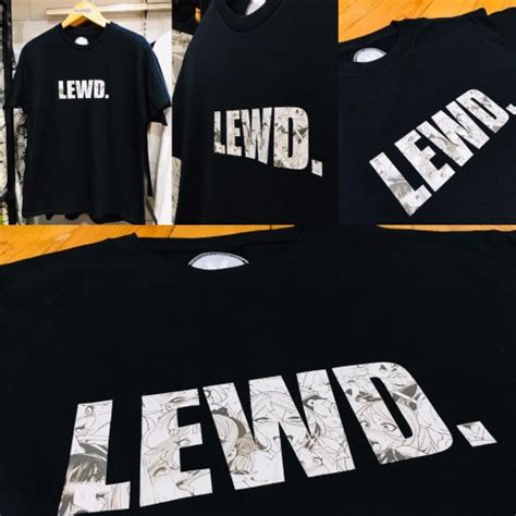 Jual KAOS AHEGAO LEWD BLACK HENTAI ANIME OTAKU JAPAN Kota Medan Metro Anime Store NEW