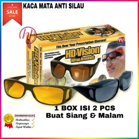 Jual Kacamata Anti Silau Anti Uv Hd Vision Night View Glasses