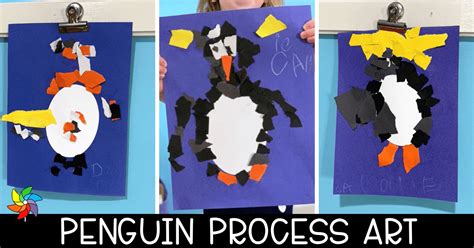 Penguin Art Project - Play to Learn Preschool