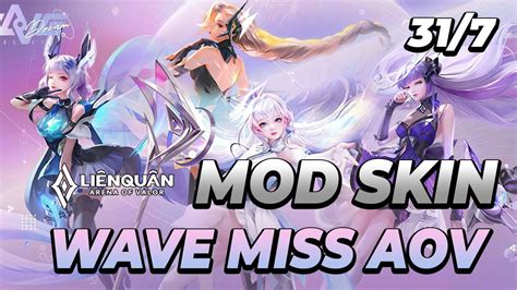 Hướng Dẫn MOD Pack Skin Wave Miss AOV Izumi Tv Sau Cập Nhật 31 7