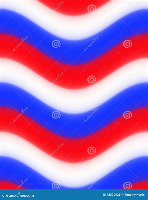 Abstract Background Colorful Redwhite And Blue Stock Illustration