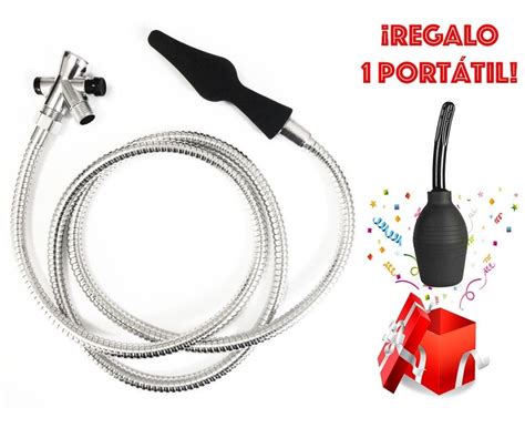 Ducha Enema Anal De Cm Con Manguera De M Regalo Enema De Ml Port Til Limpieza