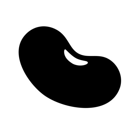 Kidney Beans Flat Icon 12827622 Vector Art At Vecteezy