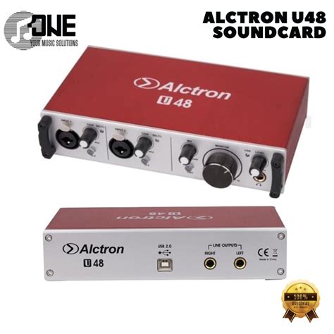 Jual Alctron U U Soundcard Audio Interface Recording Channel