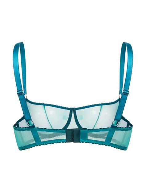 Merci Lingerie Biustonosz Balkonetka Eb Cs Zielony Modivo Pl