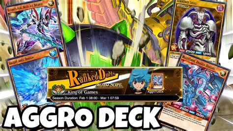 Rush Duel King Of Games With Aggro Deck February Replay And