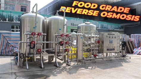 316 Stainless Steel Reverse Osmosis Water Treatment System With