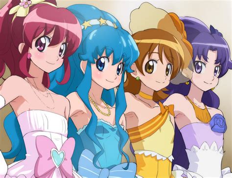 Shirayuki Hime Aino Megumi Oomori Yuuko And Hikawa Iona Precure And