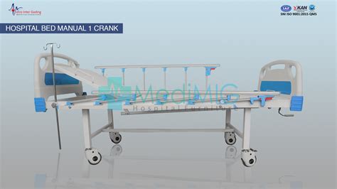 Hospital Bed Manual 1 Crank Metro Inter Gading