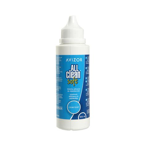 AVIZOR kontaktinių lęšių skystis ALL CLEAN SOFT 100 ml eurovaistine lt