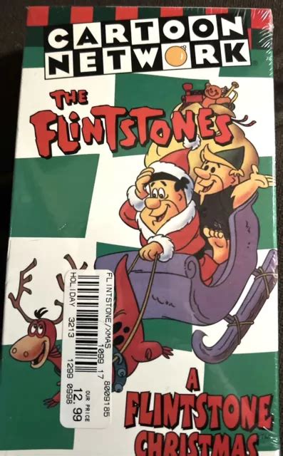 The Flintstones A Flintstone Christmas Vhs Tape Cartoon Network