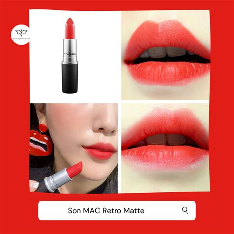 Son MAC Dangerous Đỏ Cam Huyền Thoại Hot Hit Nhất