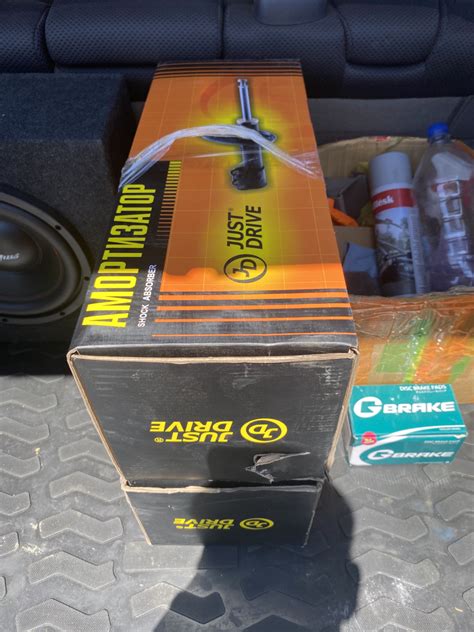 Амортизаторы Just Drive и тормозные колодки G-Brake — Honda Insight (2G ...