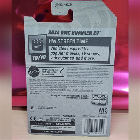 Mattel Toys Hot Wheels Screen Time Gmc Hummer Ev Barbie The Movie Scale Poshmark