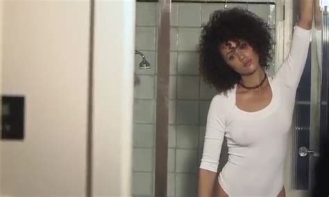 Naked Nathalie Emmanuel In GQ Behind The Scenes