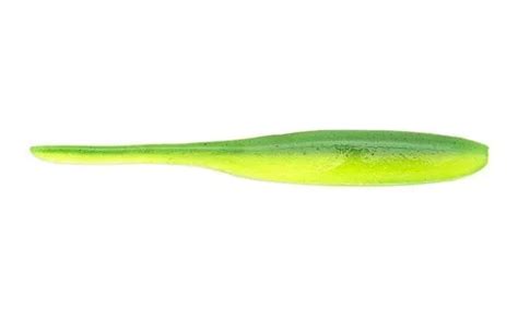 Isca Soft Para Black Bass Shad Impact 4 Keitech Cor Lime Chartreuse ...