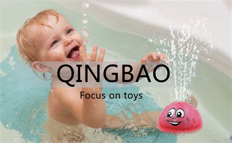 Amazon.com: qingbao Bath Toys Children's Bath Toys with Music & Lamp ...