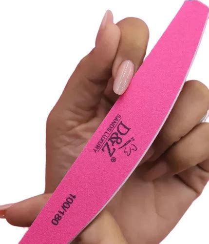 Kit De 5 Limas De Uñas 100 180 Dandz Pink Boomerang Sands Full Mercadolibre