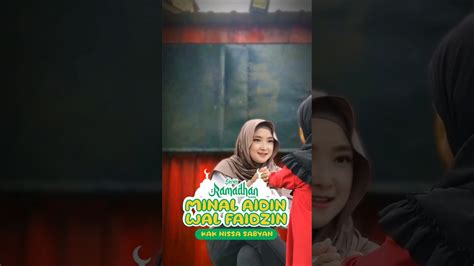 Minal Aidin Wal Faidzin Kak Nissa Sabyan Ramadhanseries Youtube