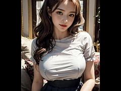 D Animated Hentai Asian Model Maid Preparing Breakfast With Pussy Masturbation Asmr Sound